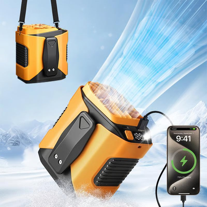 3-in-1 Rechargeable Portable Waist Fan