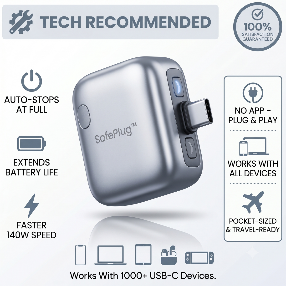 SafePlug™ Charge Guard Pro